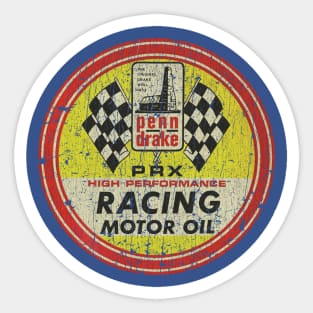 Penn Drake PRX Racing Oil 1956 Sticker